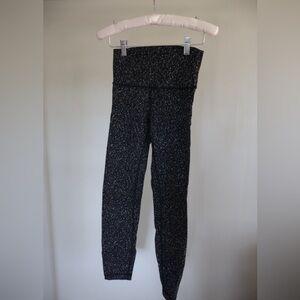 Lululemon Women’s Align Black Speckled Leggings Size 4